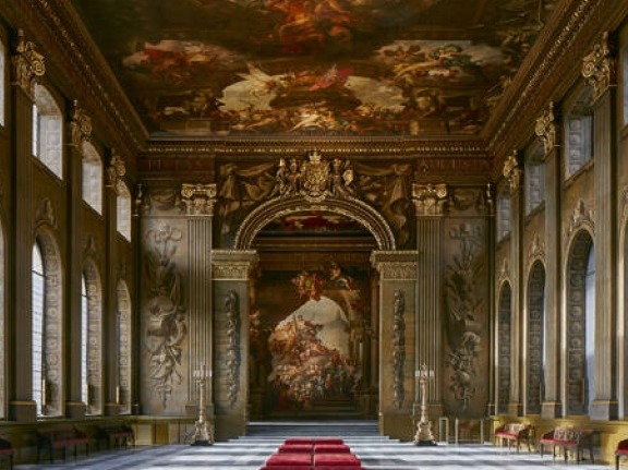 Chiêm ngưỡng kiệt tác 300 năm “Phòng Bích họa” của nước Anh