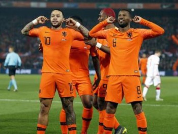 Hà Lan “thăng hoa” ở trận mở màn vòng loại Euro 2020