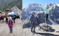 Người trẻ tuổi nhất nước Anh chinh phục cung đường đến Trại chính Everest