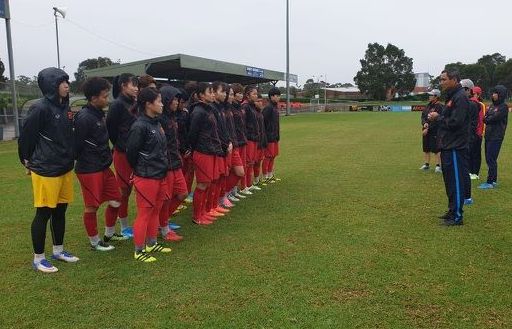 Đội tuyển nữ Việt Nam tập luyện tại Australia, chuẩn bị cho trận play-off
