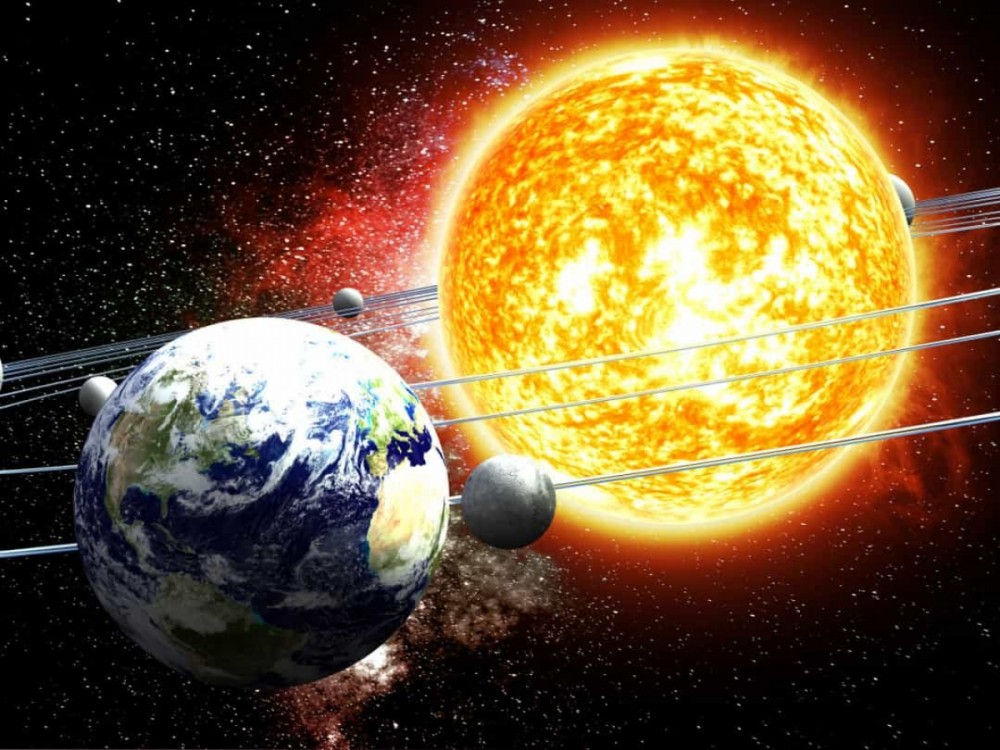 Mặt Trời chiếm 99,86% khối lượng của Hệ Mặt Trời.