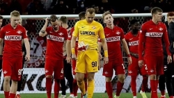 Vòng 1/8 Europa League: UEFA cân nhắc loại CLB Spartak Moscow của Nga