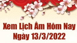 Lịch âm 13/3, xem âm lịch hôm nay Chủ Nhật 13/3/2022 tốt hay xấu? Lịch vạn niên 13/3/2022