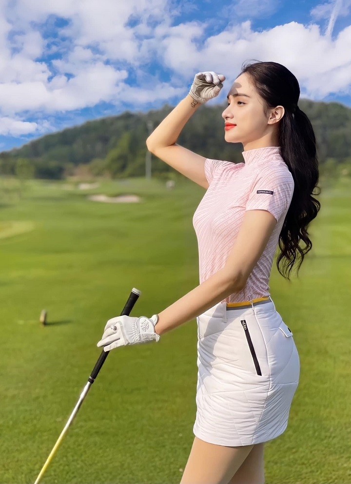 Golf giúp các mỹ nhân Việt cải thiện sức khỏe và vóc dáng