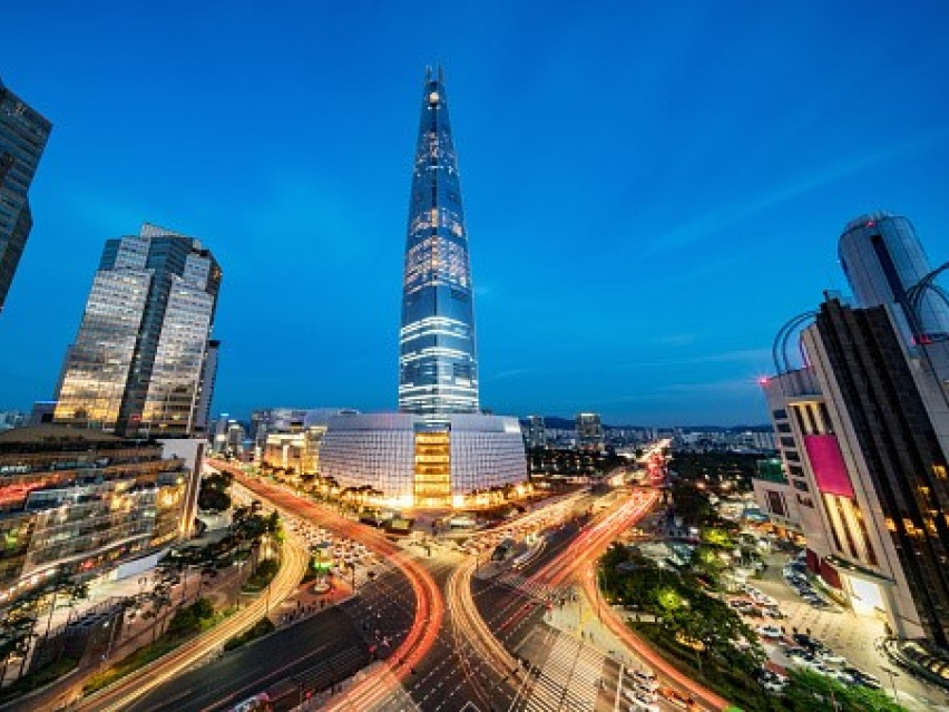 Có thể ngắm Triều Tiên từ tháp chọc trời cao nhất Hàn Quốc