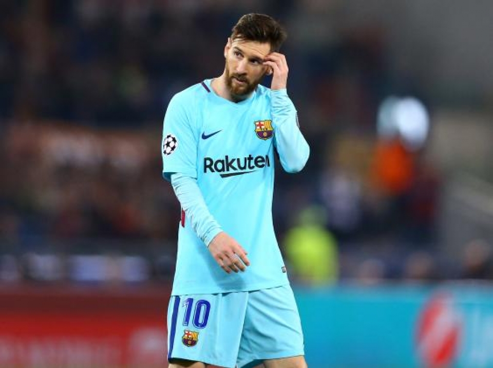 messi that than chung kien barcelona thua soc truoc as roma