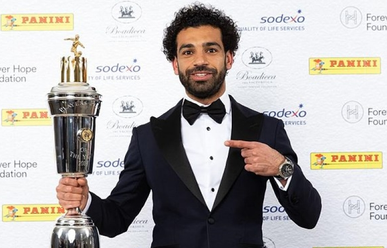 Salah giành giải Cầu thủ hay nhất năm của PFA