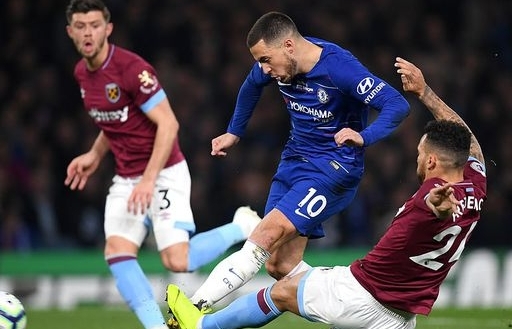 Chelsea tái chiếm vị trí thứ 3 sau thắng lợi 2-0 trước West Ham