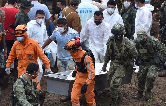 Colombia: Số người thiệt mạng do lở đất tăng mạnh