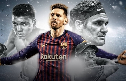 Messi được chọn là VĐV vĩ đại nhất mọi thời đại