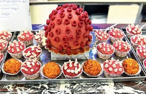 'Bắt trend' bán bánh hình virus corona, tiệm bánh ngọt Ấn Độ làm dậy sóng dư luận