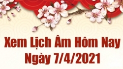 Lịch âm 7/4 - Xem âm lịch ngày hôm nay loại 4 ngày 7/4/2021 đúng đắn nhất - Lịch vạn niên 7/4/2021