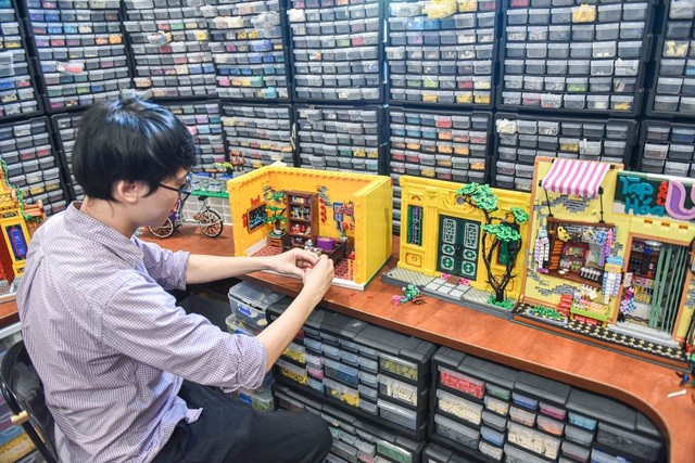 Chàng trai dùng lego ghép cảnh đẹp Việt, lên cả báo nước ngoài