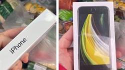 Đặt mua táo, bất ngờ nhận được một chiếc điện thoại iPhone SE
