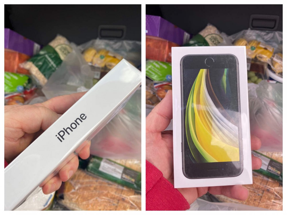 Đặt mua táo nhưng nhận được một chiếc iPhone