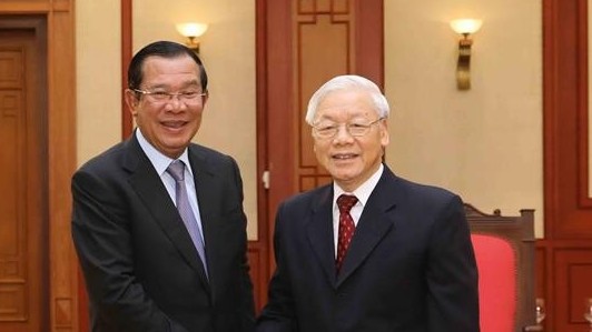 Chủ tịch Đảng Nhân dân Campuchia, Thủ tướng chính phủ Vương quốc Campuchia gửi thư cảm ơn Tổng Bí thư Nguyễn Phú Trọng