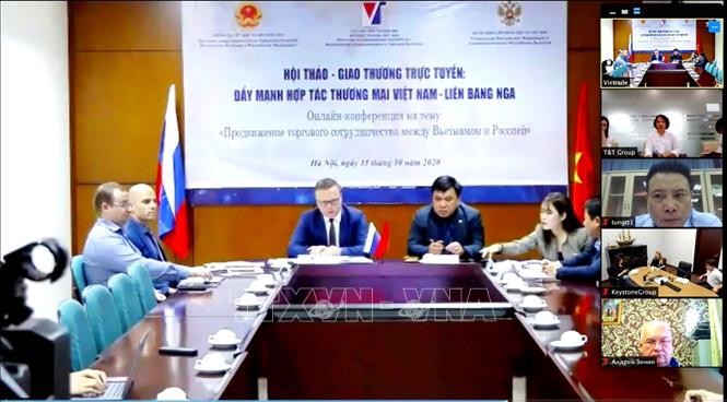Việt Nam-Nga: Thúc đẩy hợp tác thương mại giữa
