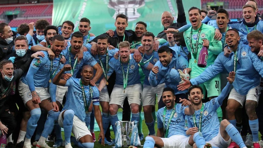 League Cup: Man City lần thứ tư liên tiếp vô địch, Son Heung Min khóc nức nở