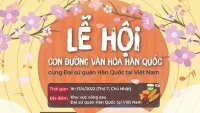 Nhiều hoạt động hấp dẫn tại Lễ hội 'Con đường văn hóa Hàn Quốc cùng Đại sứ quán Hàn Quốc tại Việt Nam'