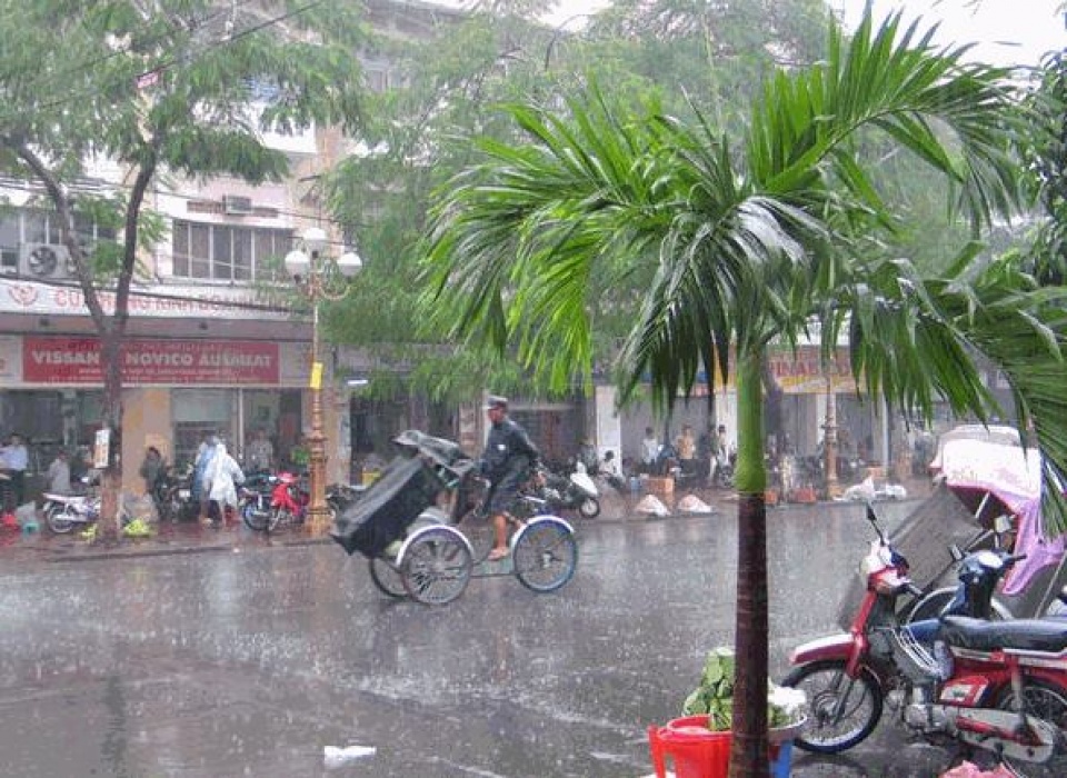 Dự báo thời tiết hôm nay và ngày mai (6-7/6): Phía Bắc mưa vừa, mưa to, Hà Nội có khả năng xảy ra mưa đá