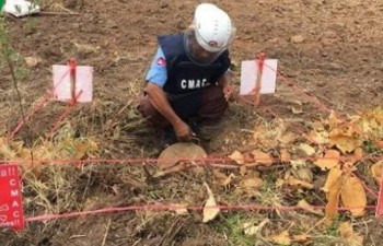Campuchia đặt mục tiêu rà phá hết bom mìn vào năm 2025