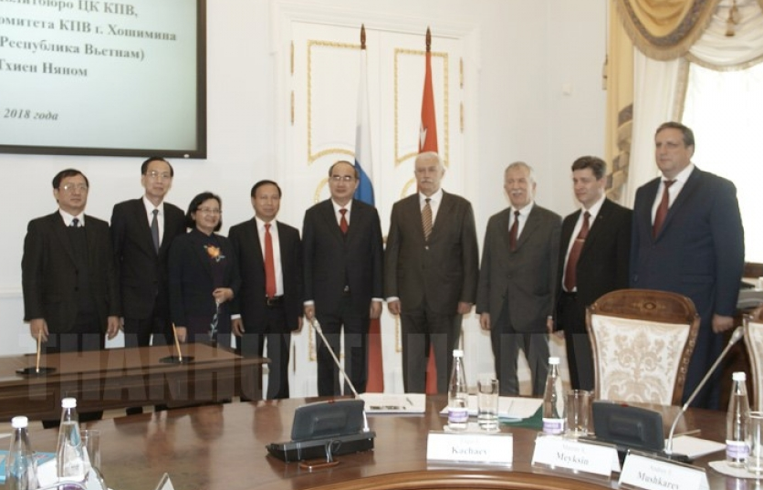Thúc đẩy quan hệ đối tác giữa TP. Hồ Chí Minh và Saint Petersburg