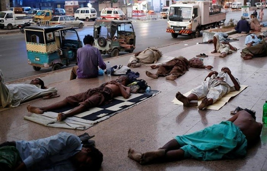 Pakistan: Nắng nóng kinh hoàng làm 65 người chết ở Karachi