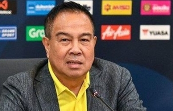 “Sếp” bóng đá Thái Lan: “Đoàn kết sẽ đánh bại được đội tuyển Việt Nam”