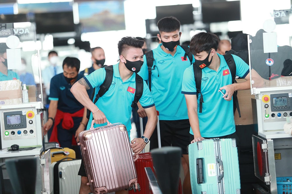 Vòng loại World Cup 2022: Đội tuyển Việt Nam lên đường sang UAE