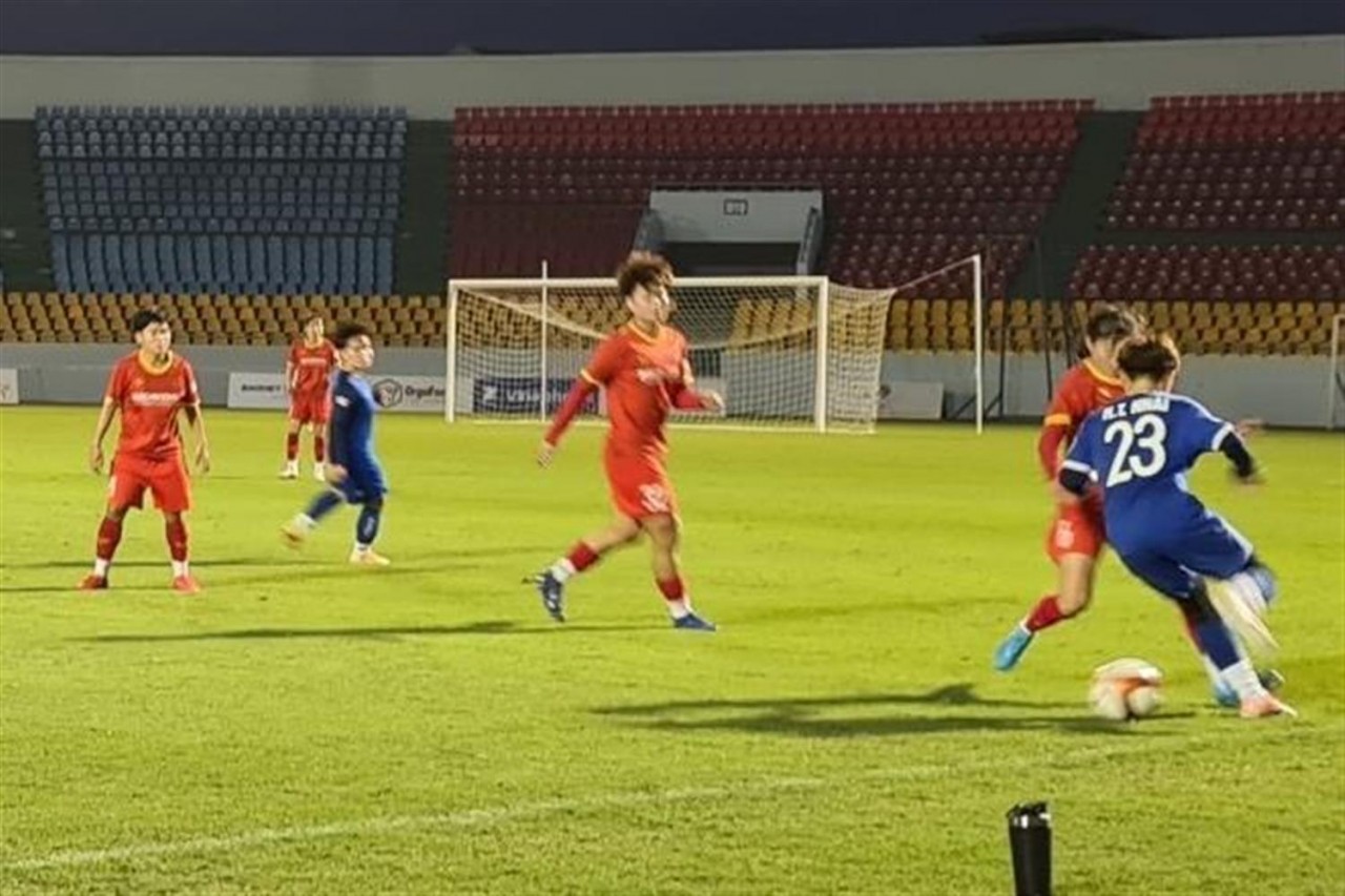 Đội tuyển nữ Việt Nam thắng đậm trong trận giao hữu