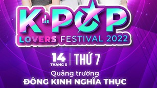 Nhiều chương trình hấp dẫn tại Lễ hội K-pop Lovers Festival 2022