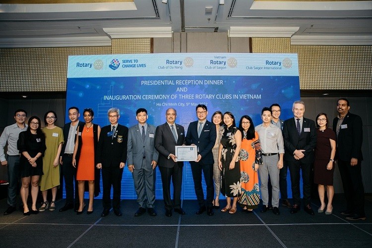 Chủ tịch Rotary International đến thăm Thành phố Hồ Chí Minh