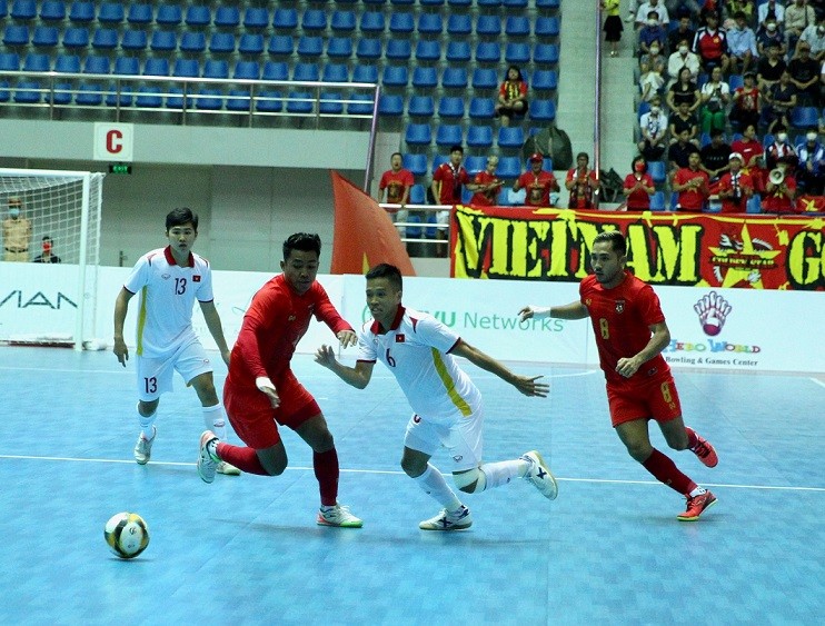 Đội tuyển futsal Việt Nam đang có nhiều cơ hội giành tấm HCV môn Futsal nam tại SEA Games 31.
