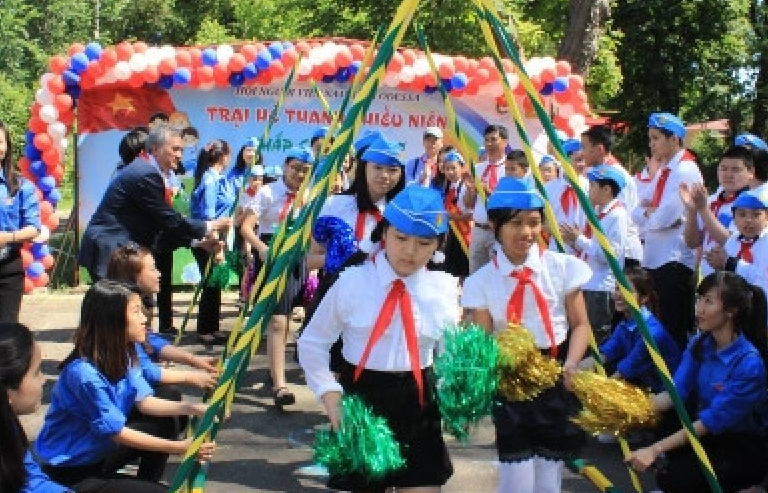 Sôi động trại Hè Thanh thiếu nhi Việt Nam tại Ukraine
