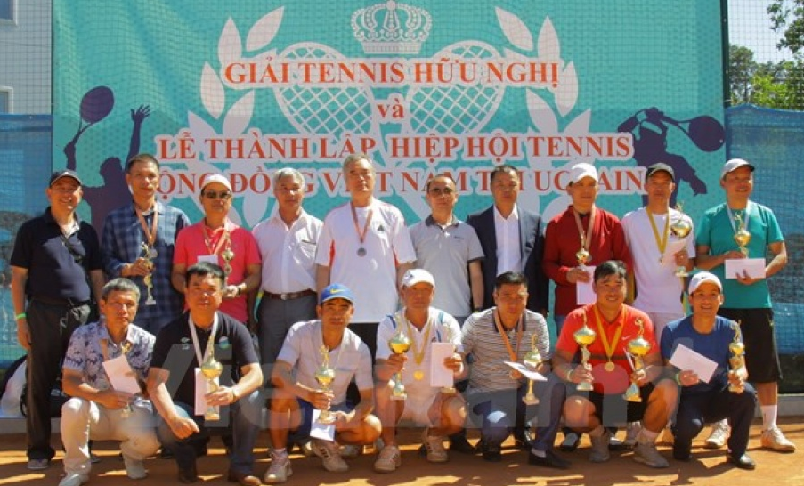 Thành lập Hiệp hội tennis cộng đồng Việt Nam tại Ukraine