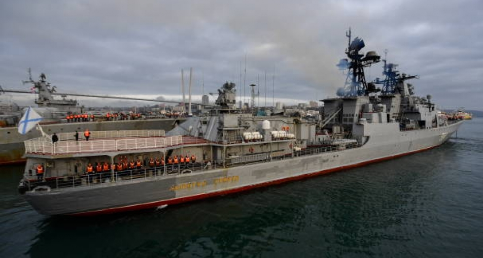 Hạm đội Thái Bình Dương của Nga thăm Cảng Cam Ranh