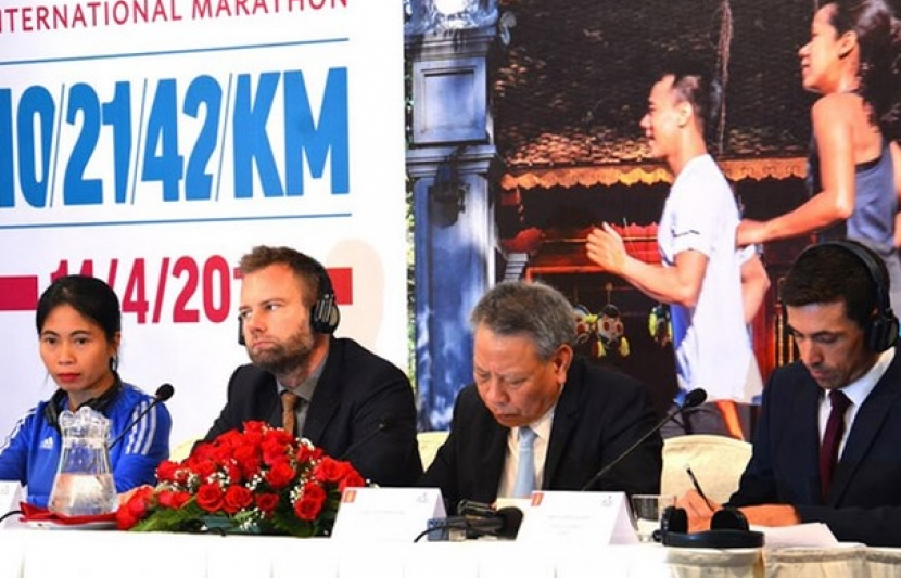 Giải chạy Marathon Quốc tế Hà Nội 2019 - Quảng bá hình ảnh Thủ đô ra thế giới