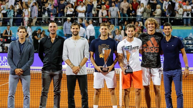 'Tiểu Federer' Grigor Dimitrov mắc Covid-19, giải quần vợt của Djokovic bị hủy bỏ