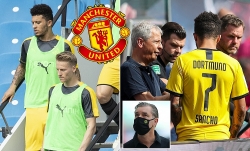 Sancho 'cáo bệnh' nghỉ đá Dortmund, Man Utd 'sướng rơn'