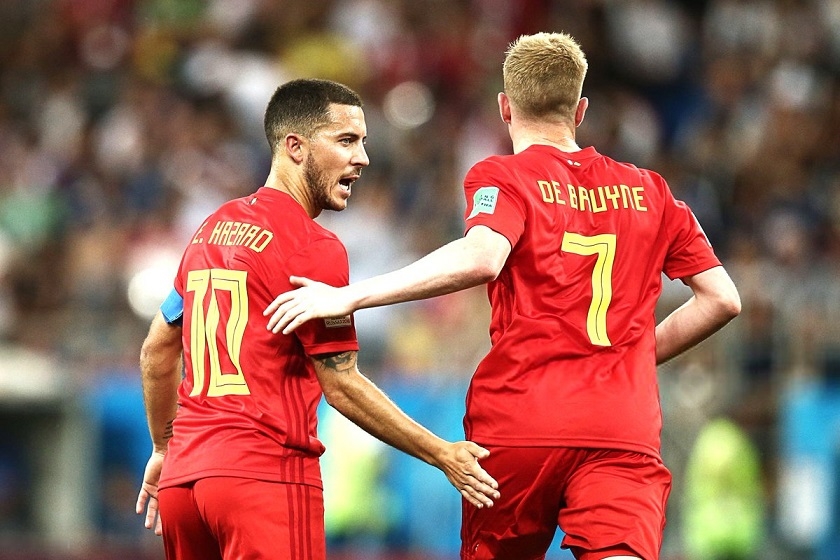 EURO 2021: Hai cặp đấu đầu tiên tứ kết; chấn thương của De Bruyne và Hazard