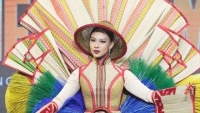 'Chiếu Cà Mau' là trang phục dân tộc của Việt Nam dự thi Miss Universe 2022