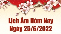 Lịch âm 25/6, âm lịch hôm nay Thứ Bảy ngày 25/6/2022 tốt hay xấu? Lịch vạn niên 25/6/2022