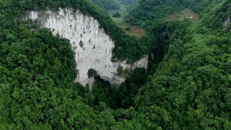 Trung Quốc phát hiện hố sụt khổng lồ chứa hóa thạch động vật biển cổ đại hơn 200 triệu năm tuổi