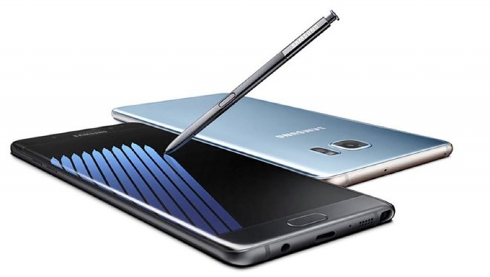 hang samsung ra mat ban tan trang dien thoai galaxy note 7