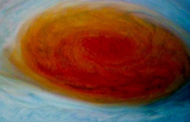 NASA công bố ảnh siêu bão "Vết Đỏ Lớn" trên Sao Mộc