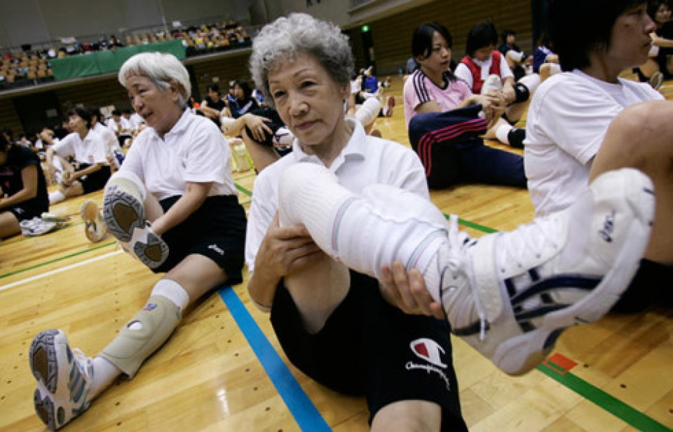 Tuổi thọ trung bình của người Nhật tiếp tục tăng cao