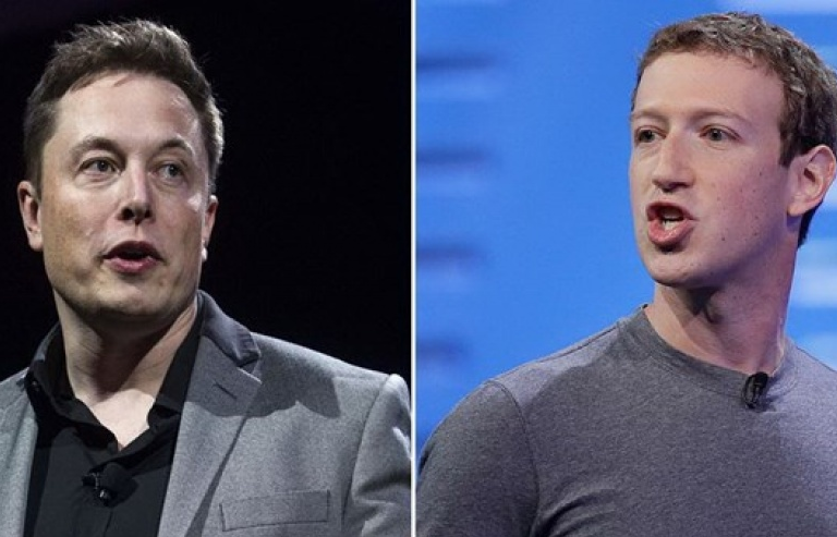 Elon Musk và Zuckerberg chỉ trích nhau gay gắt về trí tuệ nhân tạo