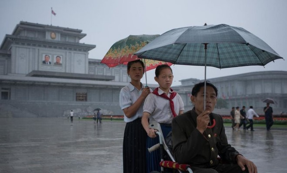 trieu tien ky niem ngay chien thang giua troi mua tam ta