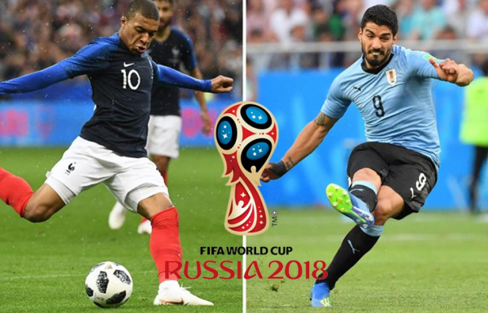 Tứ kết World Cup 2018: 6 "chọi" 2