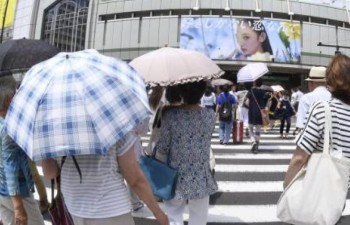 Nắng nóng kỷ lục ở Nhật Bản khiến hàng trăm người phải nhập viện